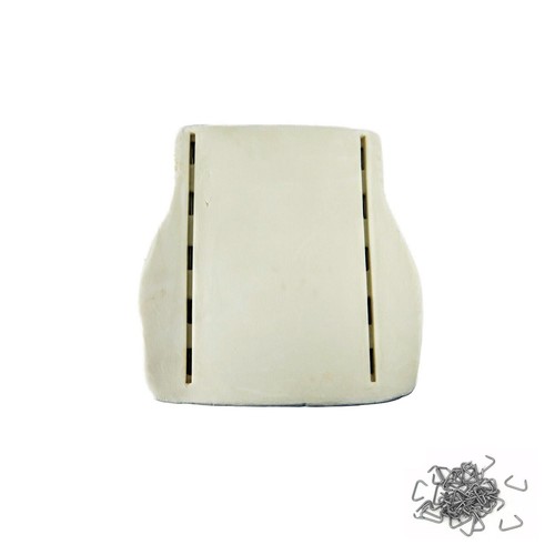 Seat base foam cushion - seat, clips