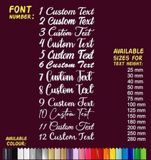 Personalised Name Vinyl