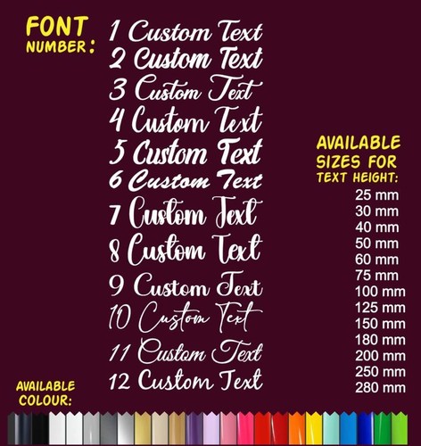 Personalised name vinyl - name,