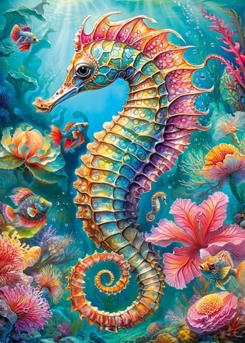 Cherry pazzi seahorse - cherry,