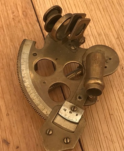Brass sextant marine parts - brass,