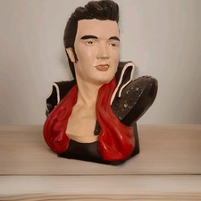 Elvis Presley Bust Statue – Hand-Painted, 48cm Tall, 9kg – Excellent Condition