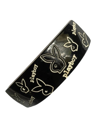 Playboy hair barrette - hair, clip