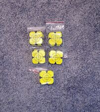 New 100pcs Yellow Retro targets 40x40mm Reflective target for total station