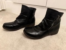 Pavers Black Slouch Ankle