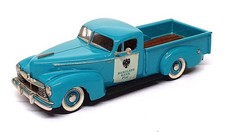 Minimarque 43 1/43 Scale US9A - 1946 Hudson Pick-Up Truck (Barclays) Blue