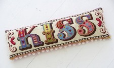 *FAB* Emily Peacock Tapestry Wool Counted Cross Stitch Kit Kiss Retro 70's Vibe