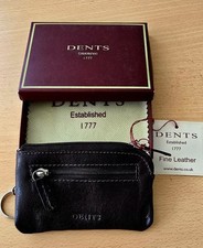 Dents Leather Key And Coin