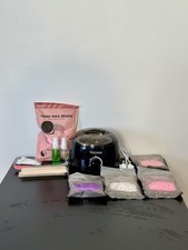 Waxing Kit with Wax Warmer, Wax Beads & Applicator Sticks for Full Body