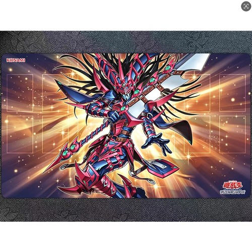 Playmat black chaos - black,
