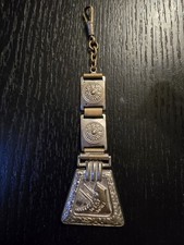 WWII German West Wall Fob Original Wartime Badge Trench Art Style Souvenir Rare
