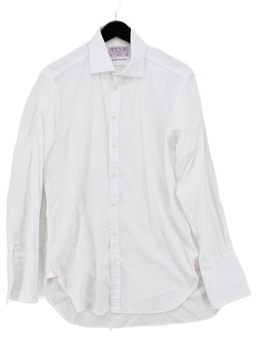 Thomas pink men shirt l - thomas, men's