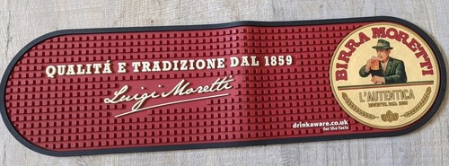 Genuine birra moretti - birra, rubber