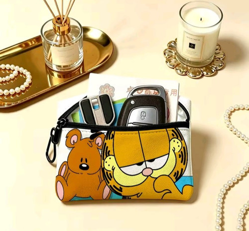 New garfield mini coin wallet - garfield,