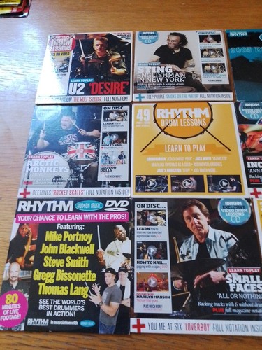 Rhythm cds and dvd - dvd, drumming