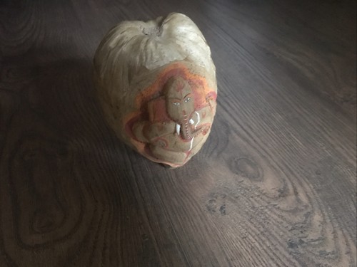 Hand Carved Coconut Shell