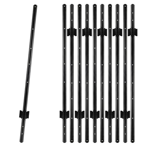 Metal fence posts - fence, 5ft