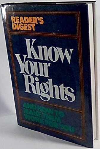 Know your rights reader - by, reader's