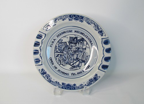 Large delft blue advertising - delft,