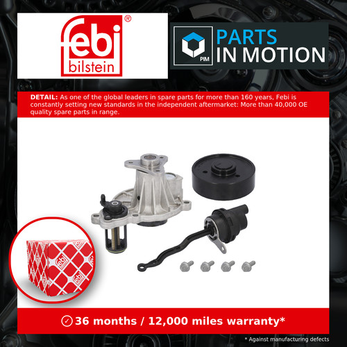 Water pump 184561 febi - pump,