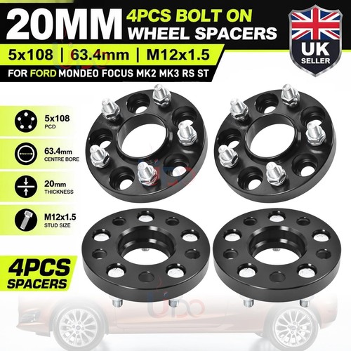 4pcs bolt wheel spacers - bolt-on,