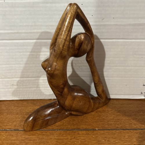 Wood sculpture statue - wood,