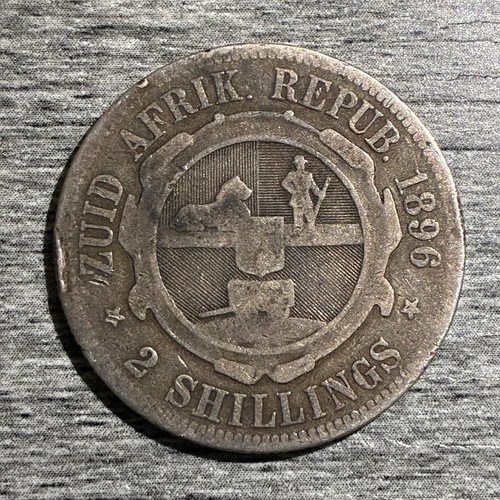 South africa shillings 1896 - south, 2