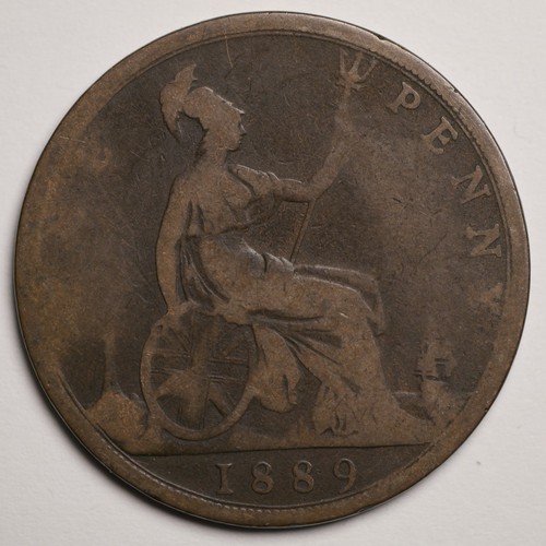 1889 one penny queen - 1889,