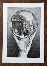 MC Escher Hand w/ Reflecting