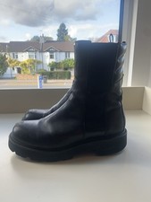Vagabond Tall Ankle Boots Black Size 40 UK 6.5