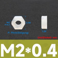 M2 M2.5 M3 M4 M5 M6 Nylon