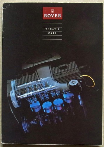 Rover cars sales brochure - cars,