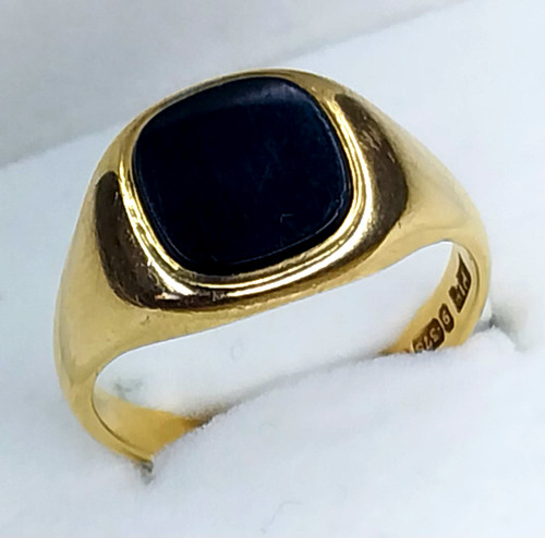 Vintage 9ct gold - 9ct, signet