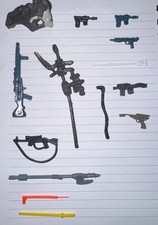 vintage star wars weapons and