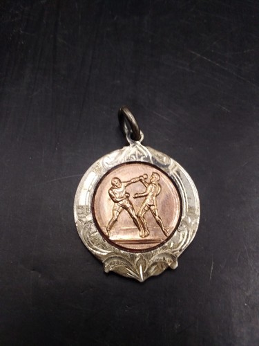 Silver watch fob gold - fh,