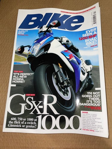 Bike april 2007 bmw series - 2007, g-series