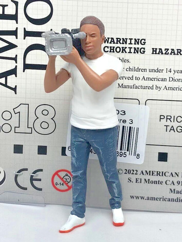 Camera man figure resin - tv,