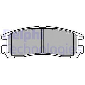 New brake pad set - brake, disc