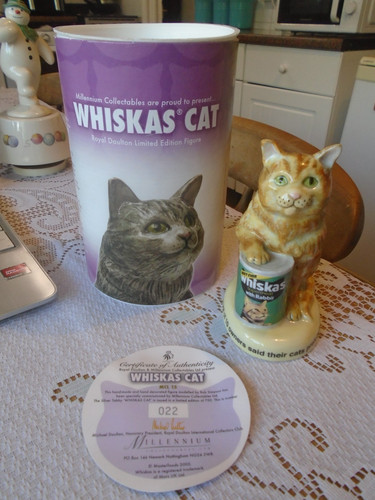 Royal doulton whiskas cat - doulton,