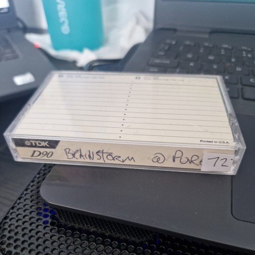 Brainstorm pure cassette - 72 brainstorm,