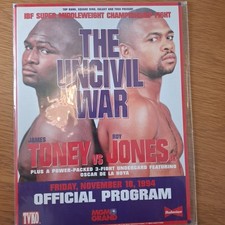 James Toney Vs Roy Jones Jr