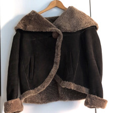 nicole fahri shearling jacket
