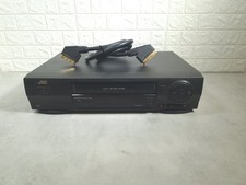 JVC HR-J465EK Video Cassette Recorder/Player Black Tested And Working No Remote