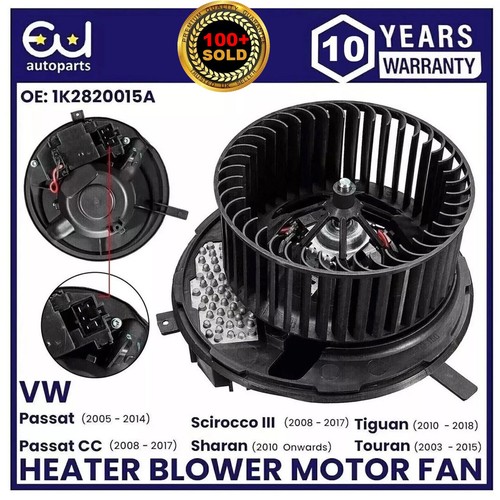Heater blower motor fan - blower,