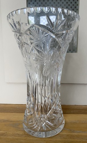 Vintage large lead - large, crystal
