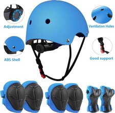 Kids Bike Helmet and Knee Pads