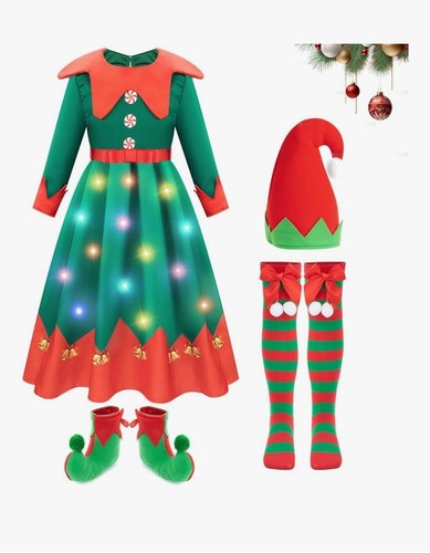Elf costume kids light - kids,, up