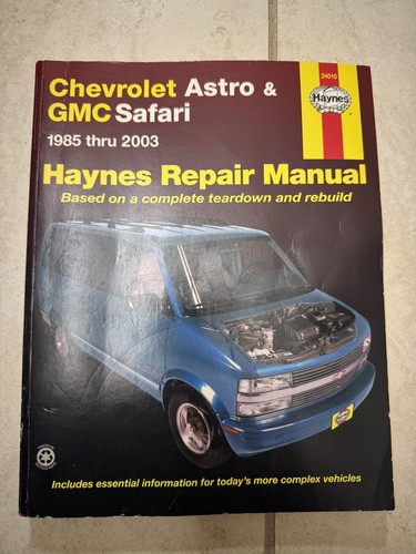 Chevrolet astro and gmc - astro,