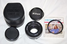 Nikon Nikkor 50mm f1.8 AI-S Pancake Lens  Excellent Condition