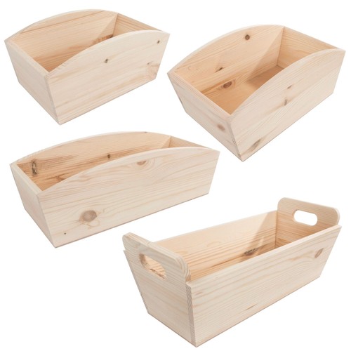 Selection wooden unpainted - wooden,